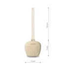 BabyOno, silikonowy pojemnik na smoczek, beżowy