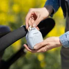 BabyOno, silikonowy pojemnik na smoczek, niebieski