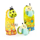 Balibazoo, Łąka, zestaw niemowlęcy: skarpetki i grzechotka na rączkę