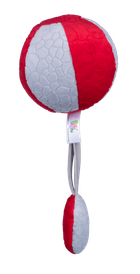 Balibazoo, piłka czerwono-szara, zabawka niemowlęca