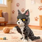 Balody, Drapiący kot, klocki konstrukcyjne, 1300 elementów