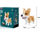 Balody, Pies Corgi, klocki konstrukcyjne, 1380 elementów