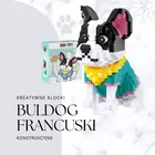 Balody, Pies French Bulldog, klocki konstrukcyjne, 917 elementów