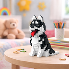 Balody, Pies Husky mały, klocki konstrukcyjne, 753 elementów