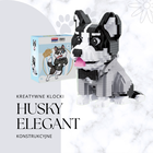 Balody, Pies Husky szczeniak, klocki konstrukcyjne, 973 elementów