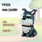 Balody, Piesek mini Sherry, klocki konstrukcyjne, 174 elementów