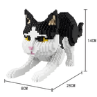 Balody, Przeciągający się kot, klocki konstrukcyjne, 1390 elementów