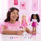 Barbie, Dream Besties, brunetka w różowej spódniczce, lalka i akcesoria