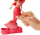 Barbie, Dreamtopia, bąbelkowe mała syrenka, czerwona