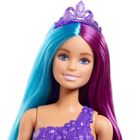 Barbie, Dreamtopia, Długie włosy, lalka syrenka