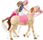 Barbie, Dżokejka i konik, zestaw z lalką