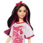 Barbie, Fashionistas, Sukienka opalizujące kropki, lalka