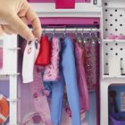 Barbie, Garderoba, zestaw z lalką i akcesoriami