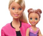 Barbie, Gimnastyczka, lalka blondynka, mini-laleczka i akcesoria