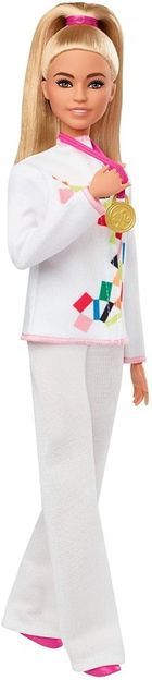 Barbie, lalka olimpijka, karateka