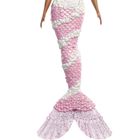 Barbie, lalka syrenka, różowe włosy