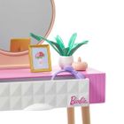 Barbie, mebelek i dekoracje #3, toaletka, zestaw akcesoriów bez lalki