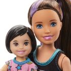 Barbie Opiekunka, Czas na sen, lalka z figurką i akcesoriami, zestaw