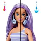 Barbie, Pop Reveal, Stylowy deser, Pączek, lalka z akcesoriami, zestaw fioletowy