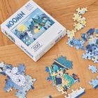 Barbo Toys, Muminki, puzzle artystyczne, niebieskie, 200 elementów