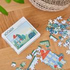 Barbo Toys, Muminki, puzzle artystyczne, zielone, 200 elementów