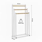 Bathroom Solutions, Seri, stojak na ręczniki do łazienki, 45-23-85 cm