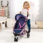 Bayer Design, Jogger, wózek dla lalek, niebieski