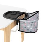 Bayer Design, krzesełko stołowe do karmienia lalek, szare