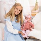 Bayer Design, Reborn, lalka bobas z butelką i smoczkiem, 38 cm