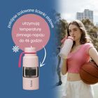 b.box, Shadow, butelka termiczna ze składanym ustnikiem, stal nierdzewna, 1l