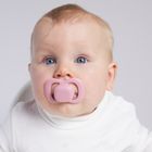 b.box, smoczek symetryczny, 6m+, jagoda/róż, 2 szt.