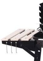 BBQ Line, grill ogrodowy, czarny, 83-45,5-86,5 cm