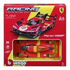 Bburago, Ferrari Racing Model Kit, 488 Challenge, 499P LMH, pojazd sportowy, 1:24, 1 szt.