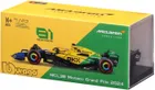 Bburago, McLaren MCL38 Oscar Piastri GP Monaco 2024, Bolid F1, model pojazdu, 1:43