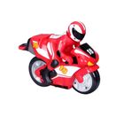 Bburago, motocykl zdalnie sterowany z figurką, czerwony