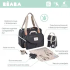 Beaba, Geneva II, torba dla mamy, Dark heather grey