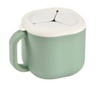Beaba, Pick 'n' Snack, silikonowy kubek niewysypek na przekąski, 460ml, Sage Green