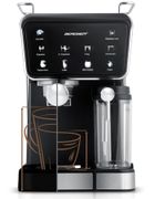 Berdsen, ekspres do kawy kolbowy, ze spieniaczem do mleka, 20 bar, czarny, BD-773