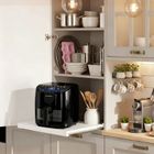 Berdsen, frytkownica beztłuszczowa, air fryer, 1500W, czarny, 4l, BD-658