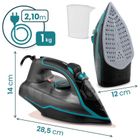 Berdsen, żelazko parowe, ceramiczna powłoka, praca w pionie, 2600W, BD-331