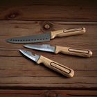 Bergner, Charcoal, zestaw noży kuchennych