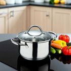 Bergner, Gourmet Line, garnek stalowy, 5,6l