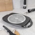 Berlinger Haus, Anthracite, płyta grillowa tytanowa, 47 cm