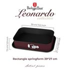 Berlinger Haus, forma tytanowa, leonardo, 39-27 cm