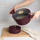 Berlinger Haus, Leonardo, garnek tytanowy z pokrywą, 8l