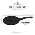 Berlinger Haus, patelnia tytanowa do placków jajek, black rose, 26 cm