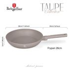 Berlinger Haus, patelnia tytanowa, taupe, 28 cm
