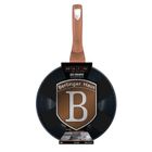 Berlinger Haus, Rose Gold, patelnia granitowa Wok, 28 cm