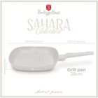 Berlinger Haus, Sahara, patelnia grillowa tytanowa, 28 cm