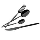 Berlinger Haus, Shiny Black, sztućce, połysk, 24 elementy